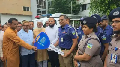 ঝিনাইগাতী থানাকে পিকআপ ভ্যান উপহার, টহল ও জরুরি সেবায় বাড়বে গতি