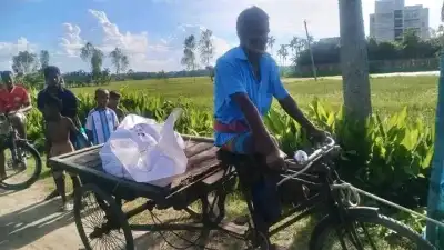 শেরপুরে ধানক্ষেতে মাটিচাপা অবস্থায় ইজিবাইক চালকের মরদেহ উদ্ধার